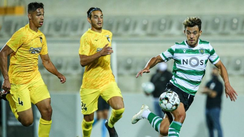 Former Wolverhampton Wanderer midfielder Pedro Goncalves has scored three goals for Sporting this season