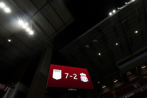 Liverpool's recent 7-2 defeat at Aston Villa ranks as one of their most embarrassing