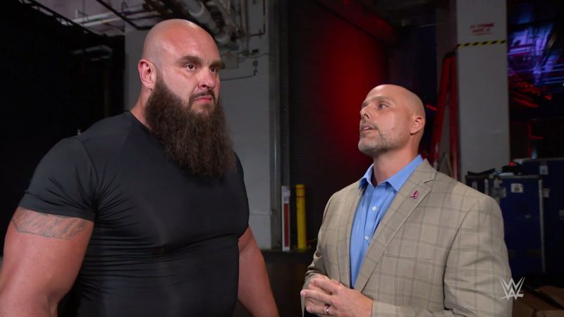 Braun Strowman was given an exhibition match