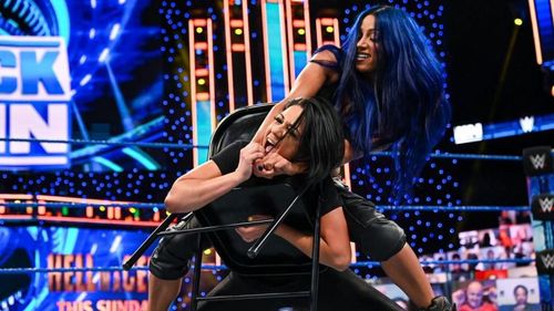 Sasha Banks wasn't in the mood to play games