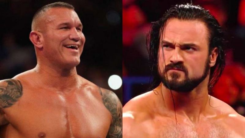 Randy Orton(left); Drew McIntyre (right)