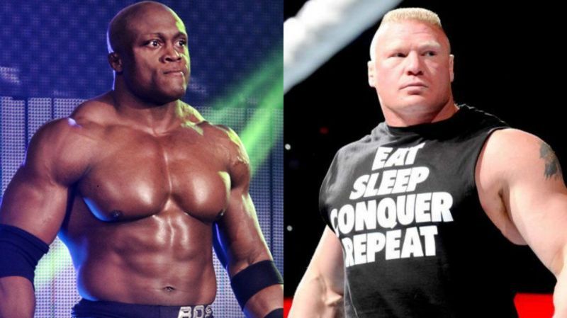 Bobby Lashley and Brock Lesnar