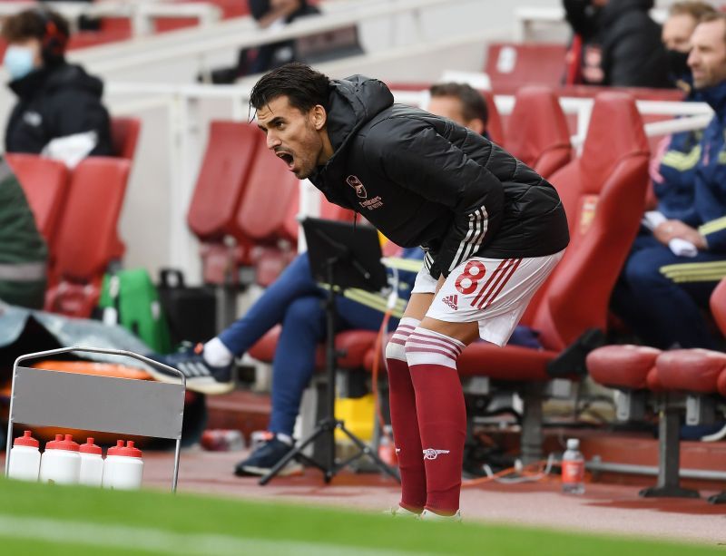 Mikel Arteta's side had to fight off a late onslaught from Sheffield United to win the game.