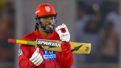 Chris Gayle is set to play his first IPL 2020 match tonight (Credits: IPLT20.com)