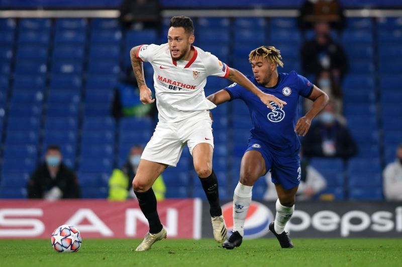 Chelsea&#039;s Reece James had a tough time against Lucas Ocampos