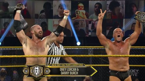 The new NXT Tag Team Champions