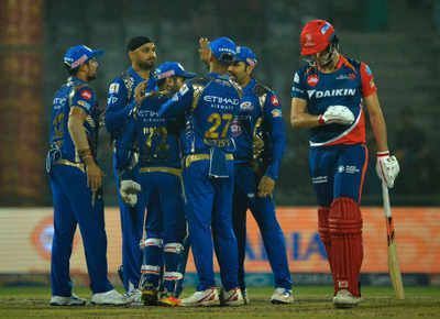 The Mumbai Indians beat the Delhi Capitals in 2017.