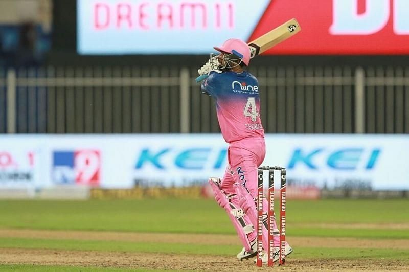 Rahul Tewatia&#039;s fireworks at Sharjah will not be forgotten anytime soon. Pic: IPLT20.COM