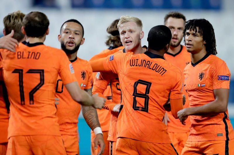 Donny van de Beek scored his first ever international goal 