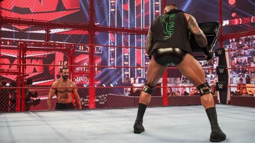 This week's RAW ended with a preview of Sunday's Hell in a Cell