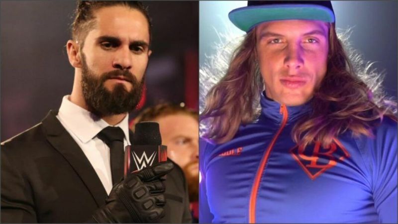 Seth Rollins and Matt Riddle.