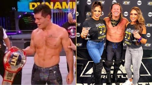 Chris Jericho's 30th year in pro wrestling was celebrated on AEW Dynamite.