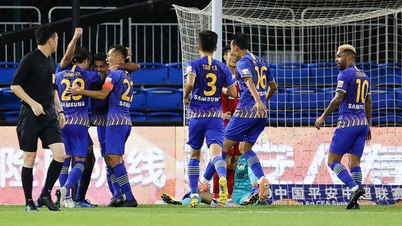 Chongqing Lifan face a difficult fixture. Image Source: CGTN