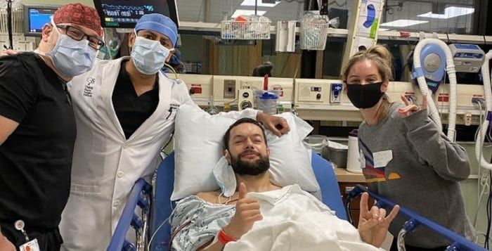 Finn Balor suffered a serious injury to his jaw after which he has been out of action for a long time