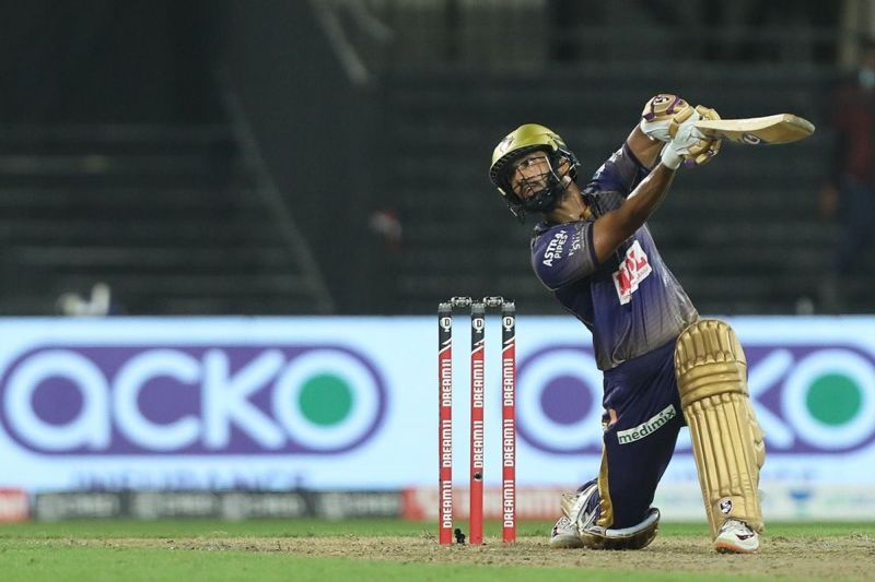 Rahul Tripathi came in at No. 8 for KKR [PC: iplt20.com]