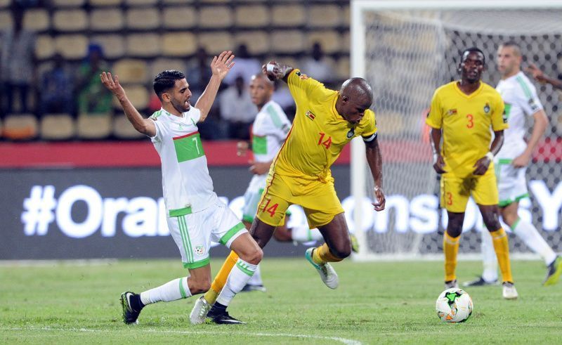 Reigning AFCON champions Algeria host Zimbabwe in Algiers in their Group H encounter