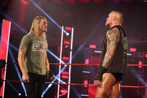 Edge and Randy Orton are destined to collide in the future.