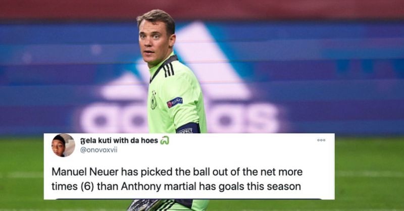 Germany and Manuel Neuer had a night to forget