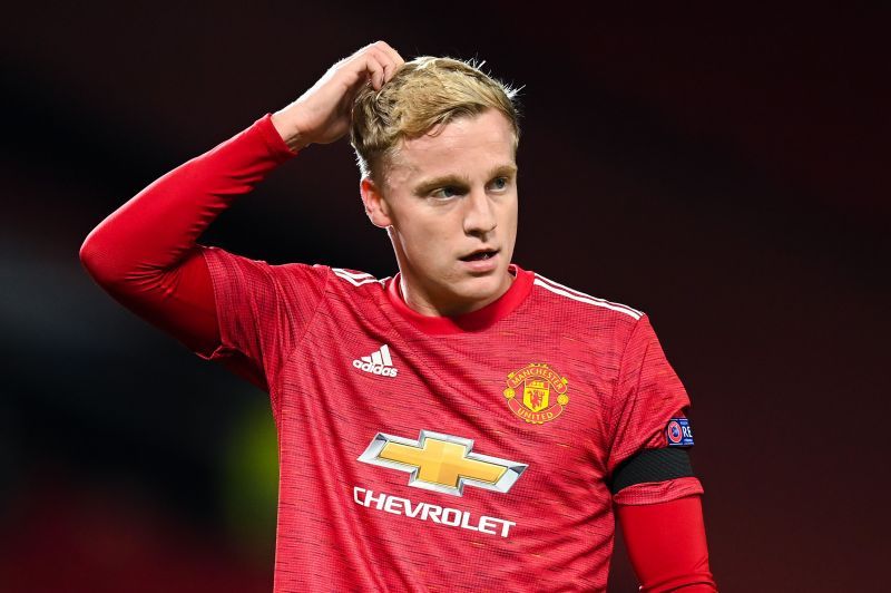 Manchester United midfielder Van de Beek