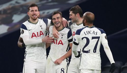 Tottenham defeated Ludogorets Razgrad in the Europa League.