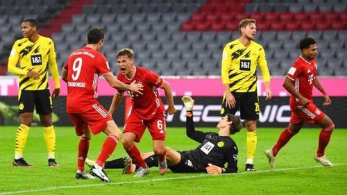 Bayern and Dortmund meet just a month after the hard-fought Supercup clash