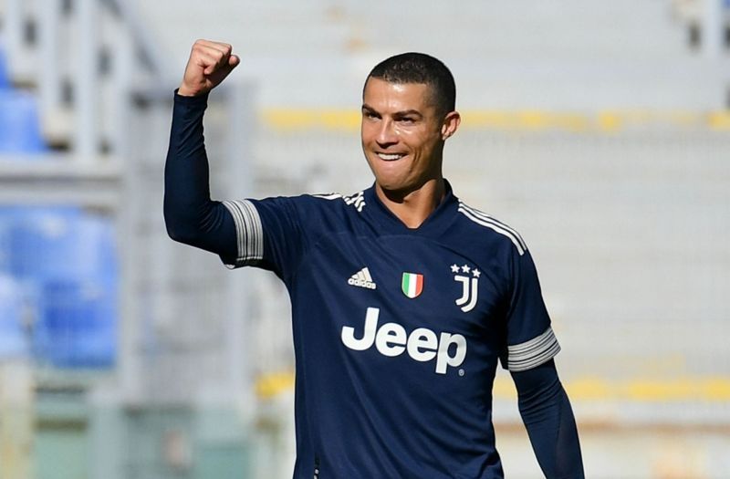 Cristiano Ronaldo scored against Lazio to take his tally to six goals in the Serie A this season.