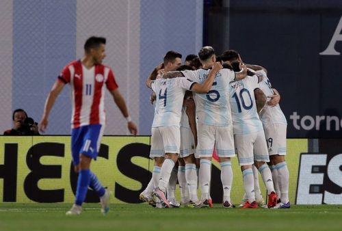 Argentina huffed and puffed, but were held to a 1-1 draw by Paraguay