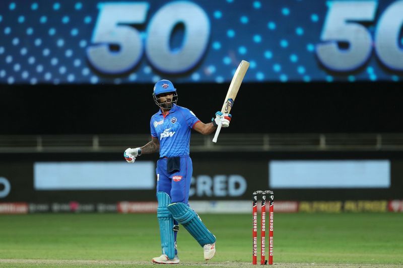 Shikhar Dhawan had smashed back-to-back centuries for the Delhi Capitals in IPL 2020 [P/C: iplt20.com]