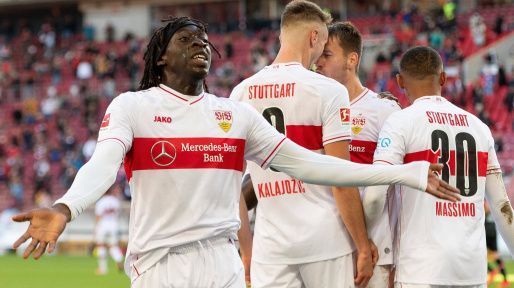 Stuttgart's main man up front, all of 19 years, graduated from PSG's academy