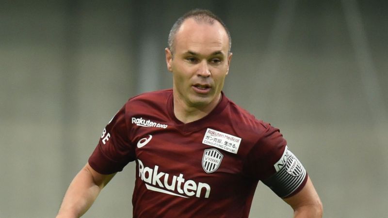 Andres Iniesta is set to start for Vissel Kobe