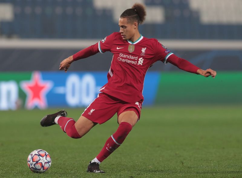 Rhys Williams made his first Champions League start for Liverpool