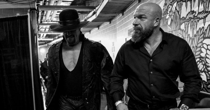 The Undertaker and Triple H. 