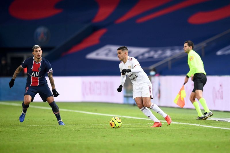 Hatem Ben Arfan caused plenty of problems for PSG's defense