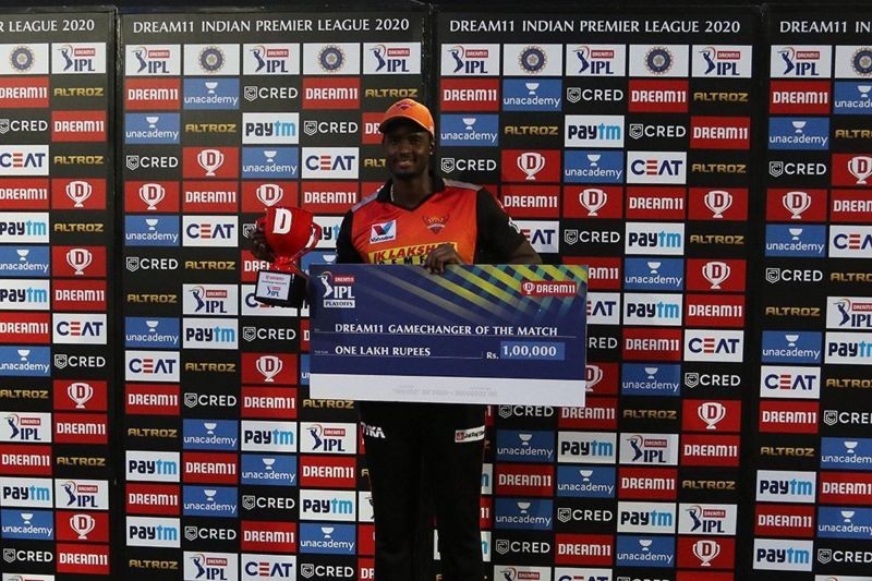 Jason Holder delivered an all-round performance for the Sunrisers Hyderabad [P/C: iplt20.com]