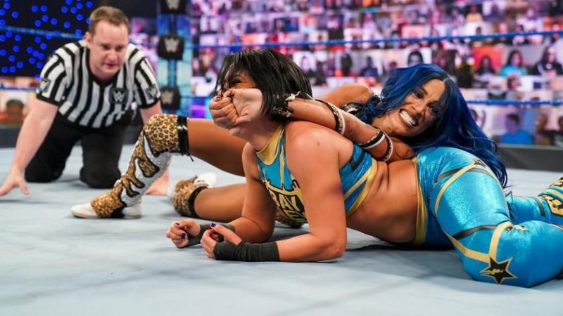 Sasha Banks locks in the Banks Statement