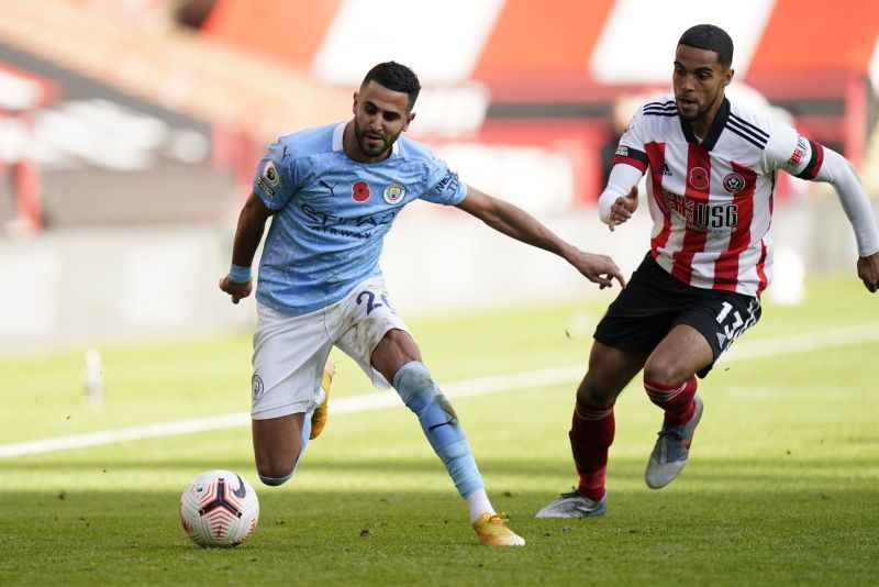 Riyad Mahrez of Manchester City&nbsp;