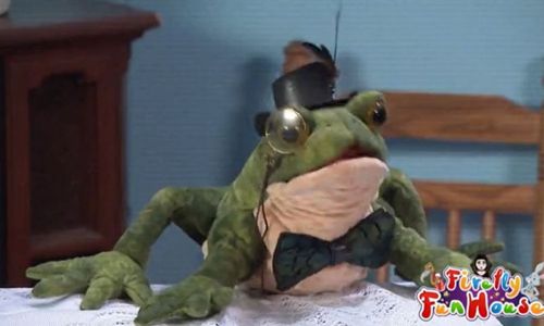 Friendship Frog makes his debut on RAW!