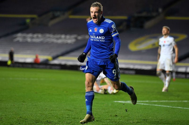Jamie Vardy is in excellent form for Leicester City