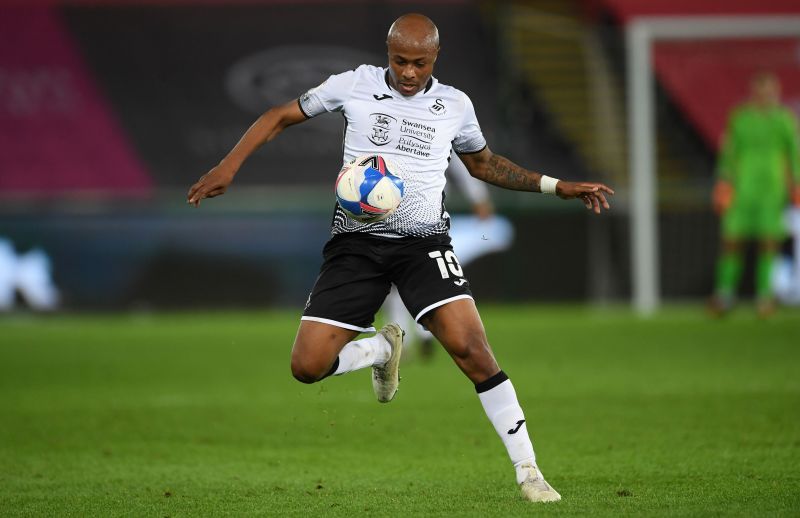Swansea City striker Andre Ayew could miss this game through injury