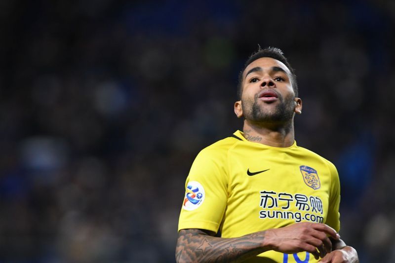 Alex Teixeira is a key player for Jiangsu Suning