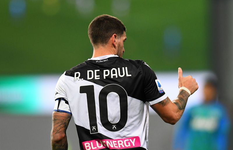 Rodrigo de Paul has been impressive for Udinese.