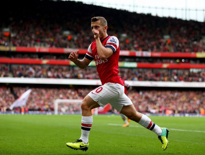 Jack Wilshere during his Arsenal days