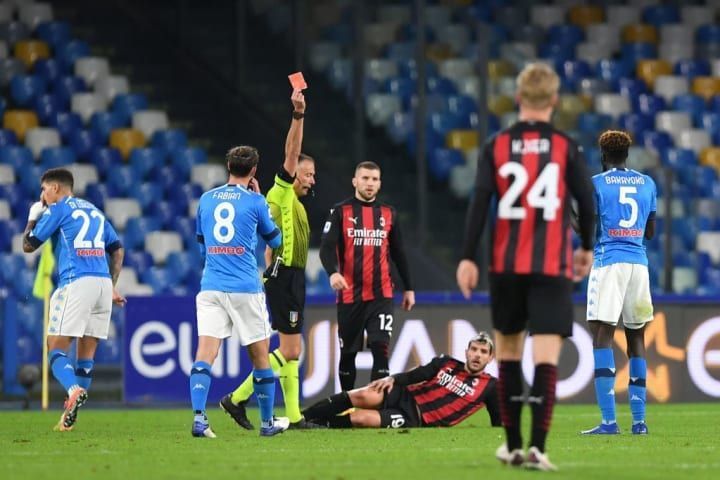 Timoue Bakayoko put Napoli in hot water for the final 25 minutes of the match.