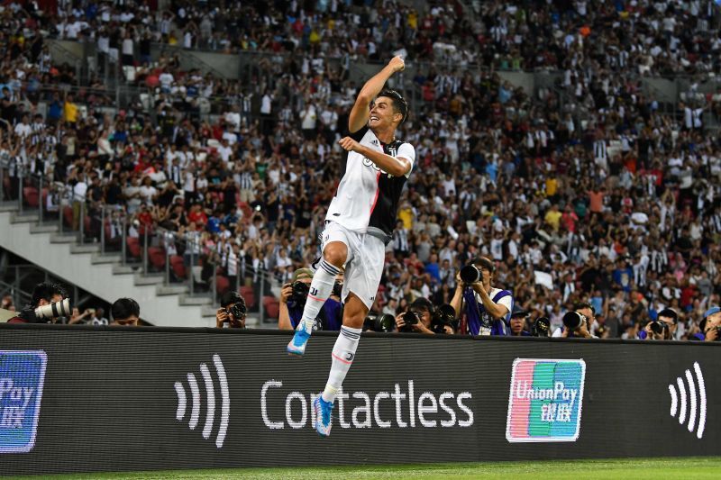 Cristiano Ronaldo has been prolific for Juventus