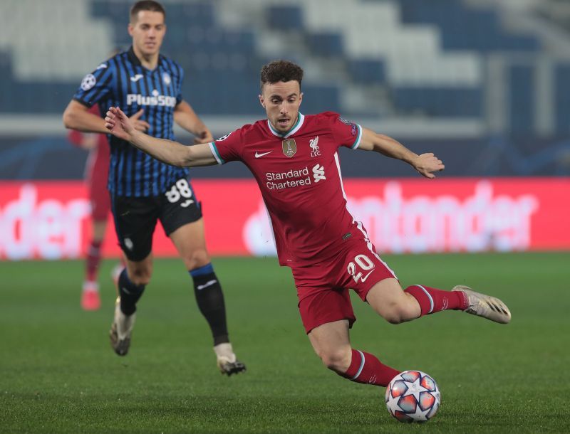 Diogo Jota scored a hat-trick in the Champioins League against Atalanta