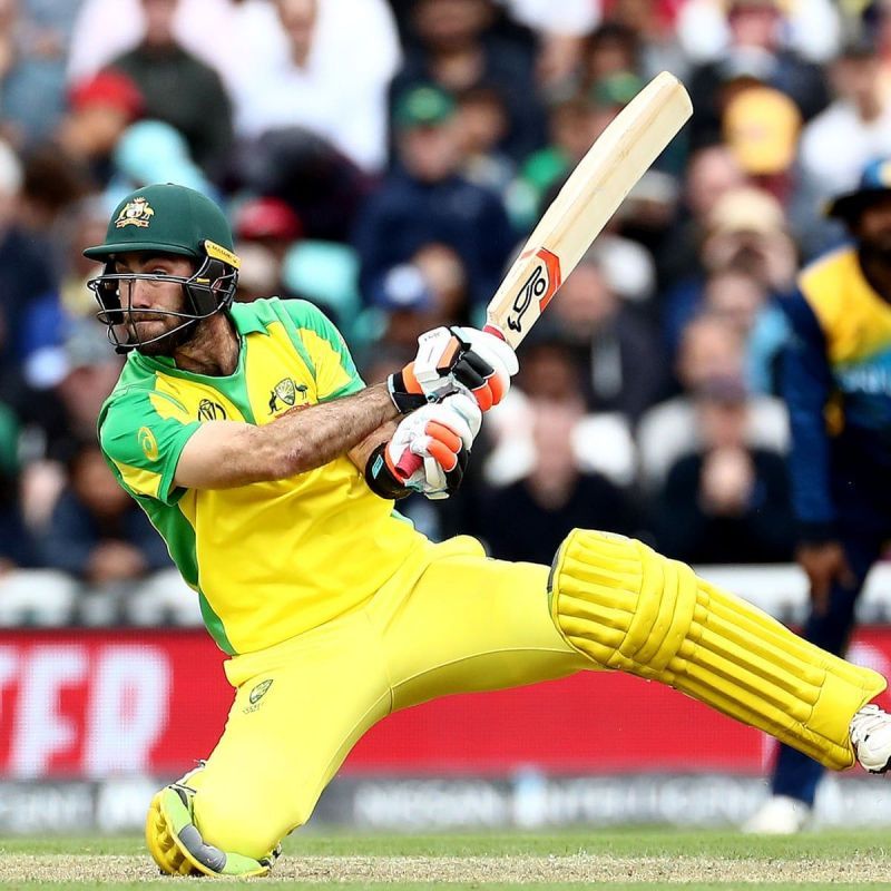 Glenn Maxwell never seems settled at the crease