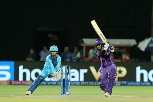 Mithali Raj in action for Velocity (Image Credit - IPL)