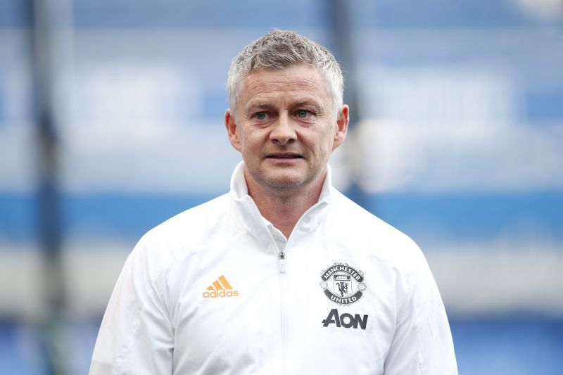 Ole Gunnar Solskjaer, manager of Manchester United