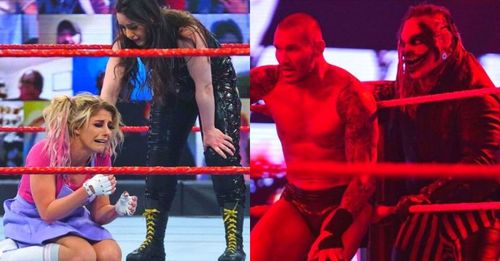 Alexa Bliss/Nikki Cross and Randy Orton/The Fiend