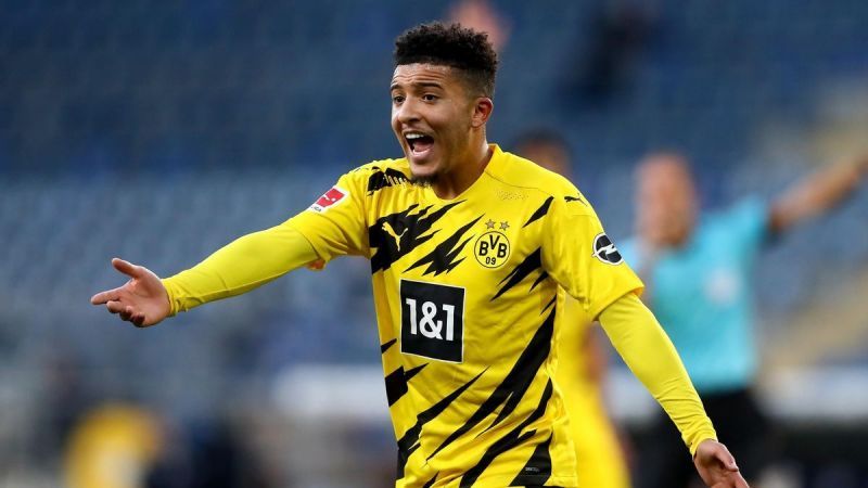 Jadon Sancho's wait for his first Bundesliga goal of the season continues.